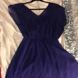 Purple dress